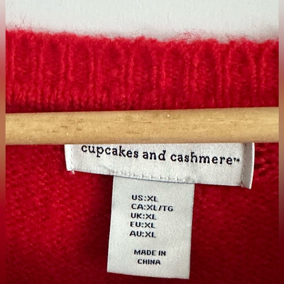 ✨NWT✨ cupcakes & cashmere: Women’s Sweater- (pit to pit approx 23in)  -Size XL - Picture 4 of 7